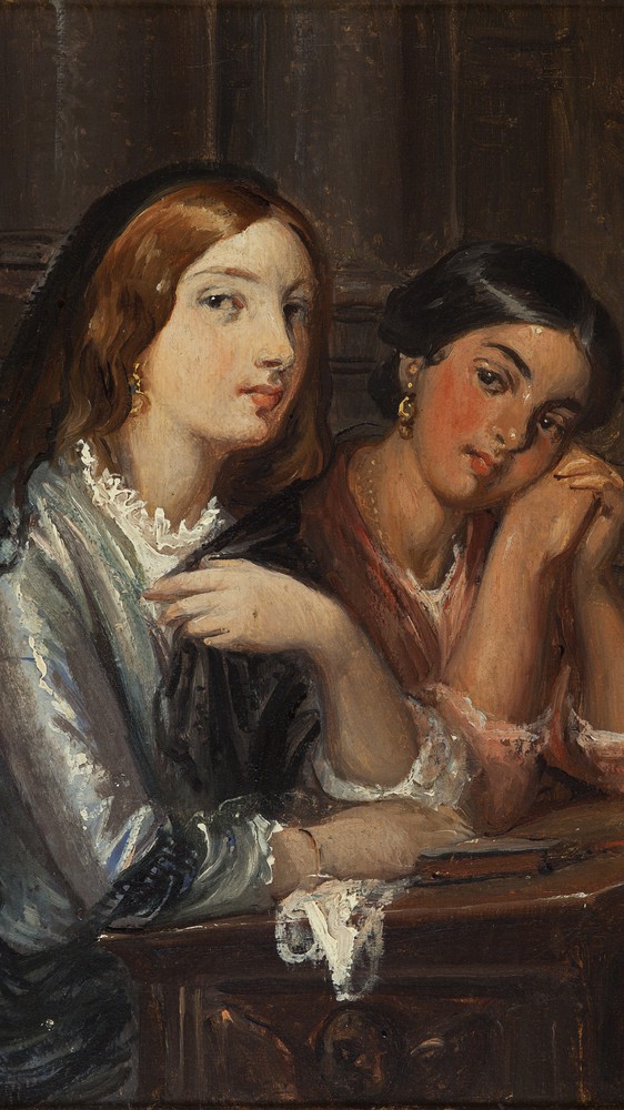 Venetian Woman in a Church