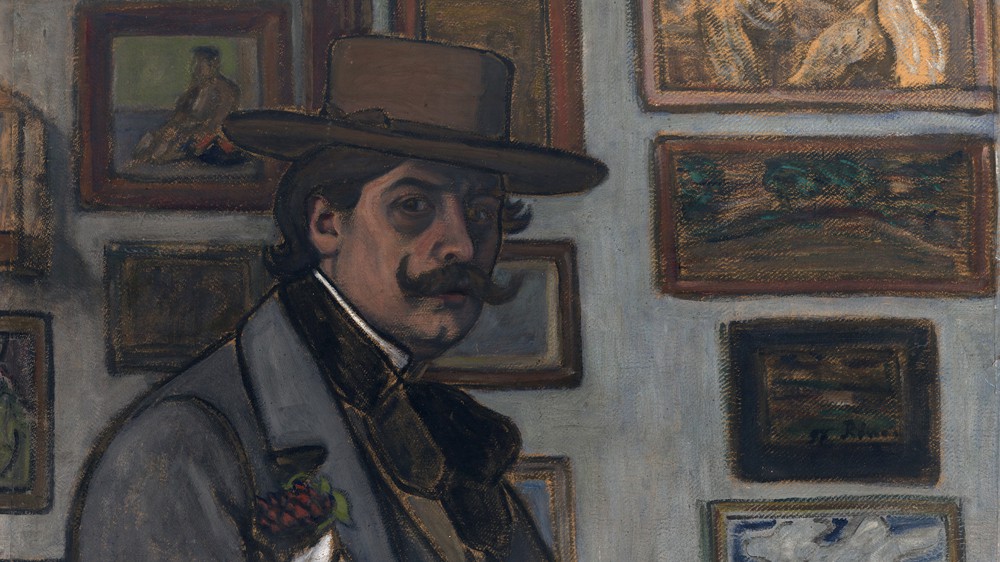 Self-Portrait in a Brown Hat