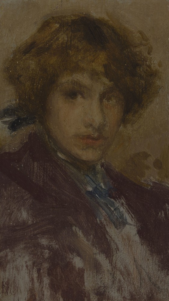 Study of a Young Girl's Head and Shoulders (Baroness de Meyer)