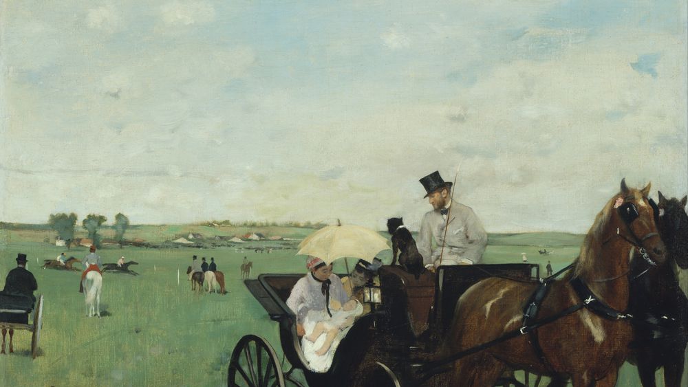 At the Races in the Countryside