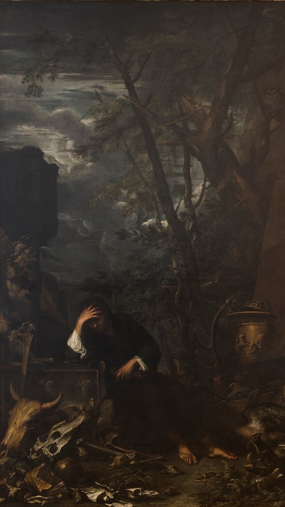 Democritus in Meditation