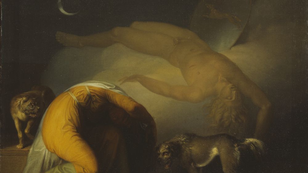 The Spirit of Culmin Appears to his Mother