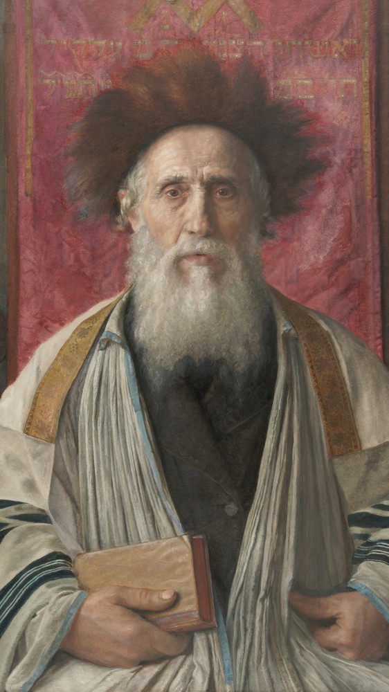 Austrian Portrait of a Rabbi