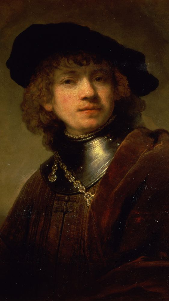 Tronie' of a Young Man with Gorget and Beret