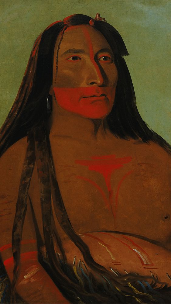 Máh-to-tóh-pa, Four Bears, Second Chief in Mourning
