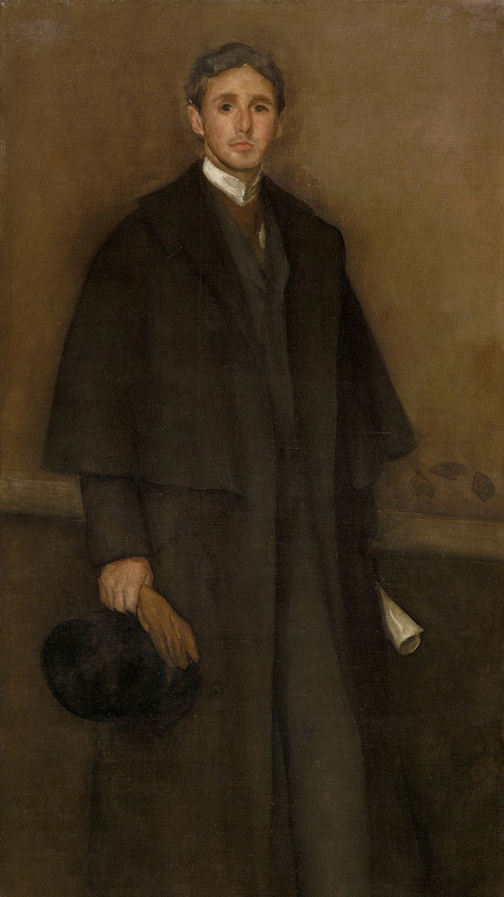 Arrangement in Flesh Color and Brown: Portrait of Arthur Eddy