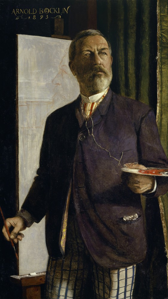 Self-Portrait in the Studio