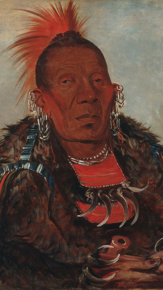 Wah-ro-née-sah, The Surrounder, Chief of the Tribe
