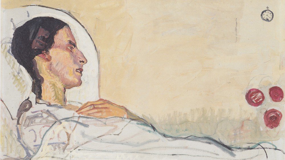 Valentine Gode Darel in Hospital Bed