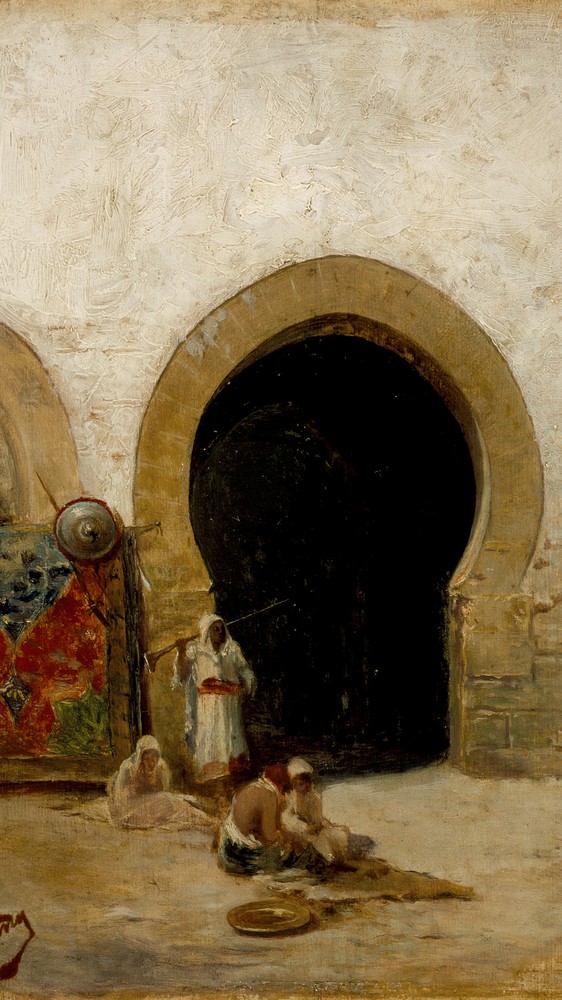 At the Gate of the Seraglio