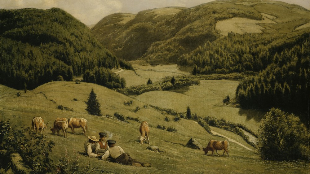 The Alb Valley Near Sankt Blasien