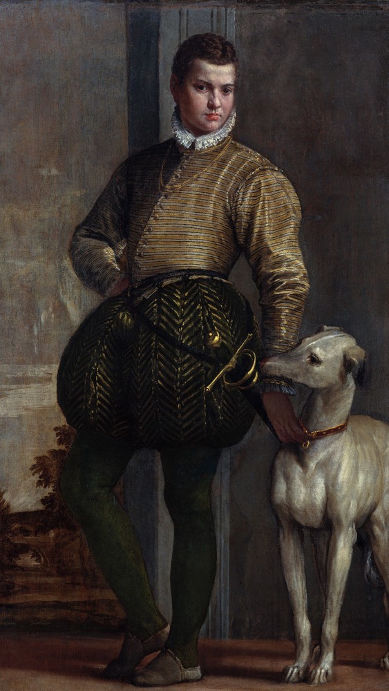 Boy with a Greyhound