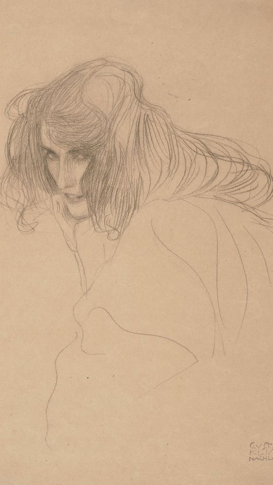 Head of a Woman in Three-Quarter Profile