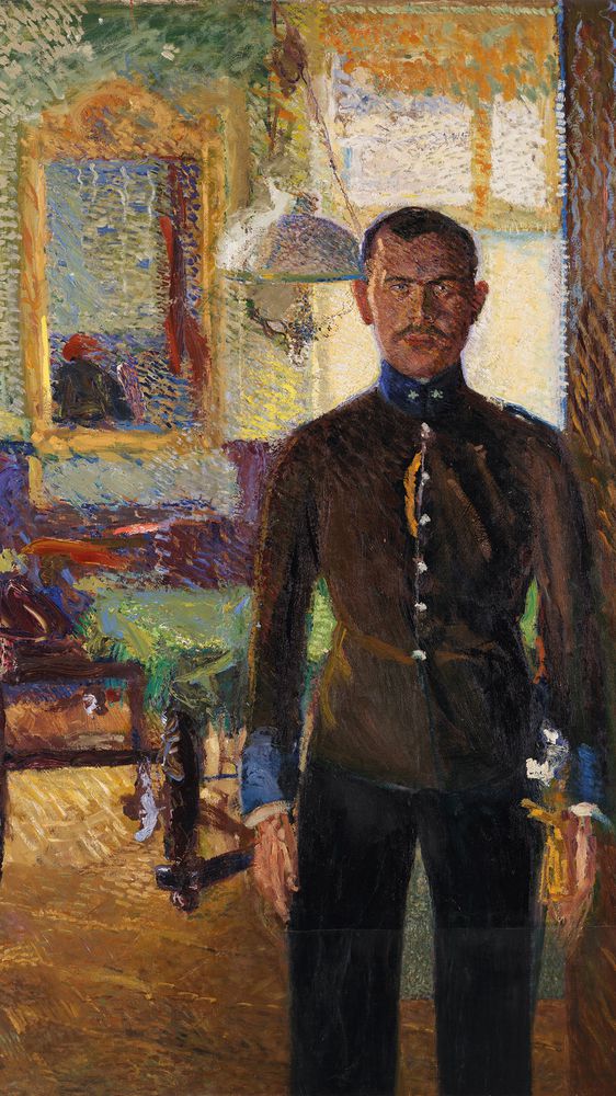 Portrait of the Reserve Lieutenant Alois Gerstl